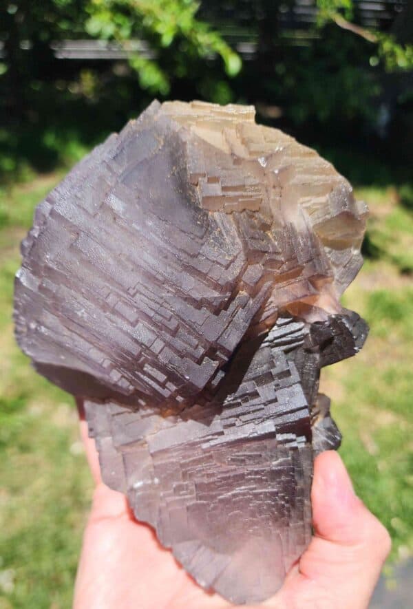 Raw Cubic Fluorite Crystal Cluster - Image 2