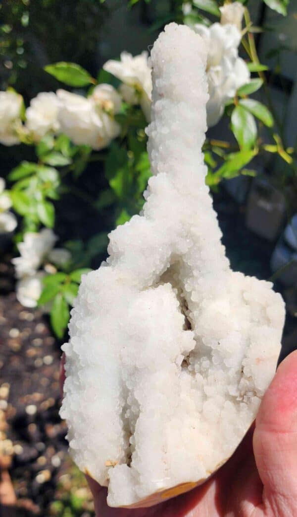 Natural Calcite Stalactite Crystal Specimen