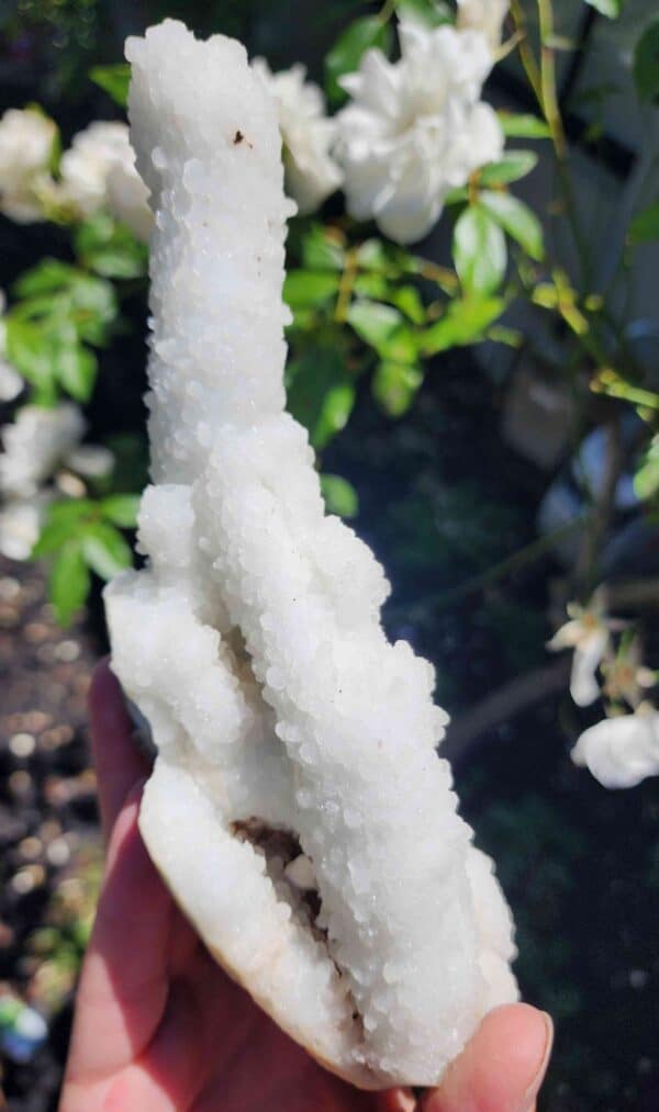 Natural Calcite Stalactite Crystal Specimen - Image 3