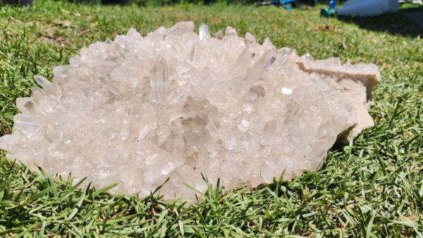 Clear Quartz Crystal Cluster
