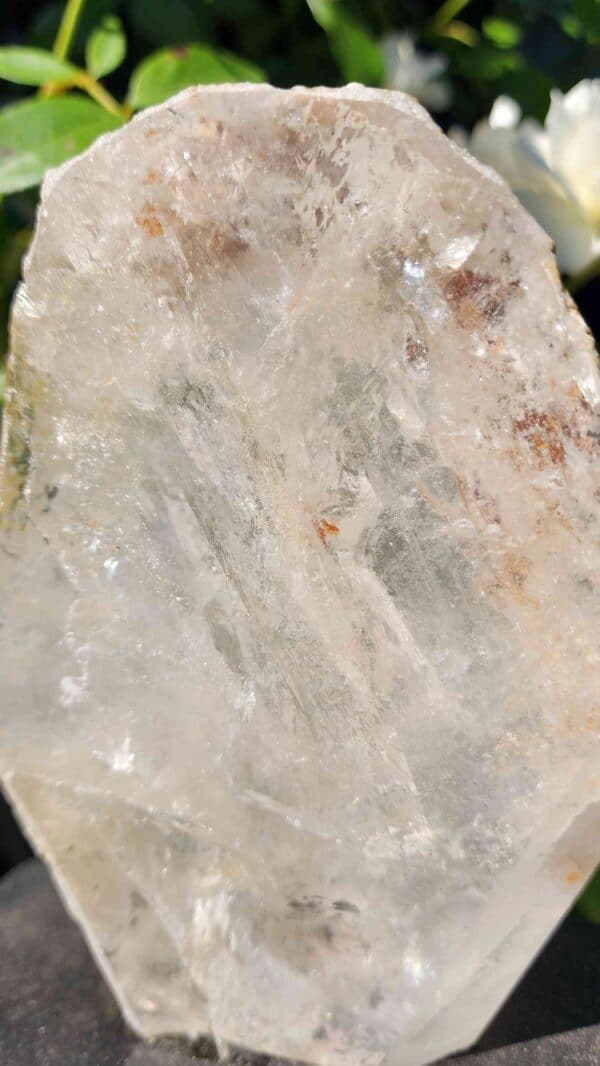 Clear Quartz Crystal On Stand - Image 3