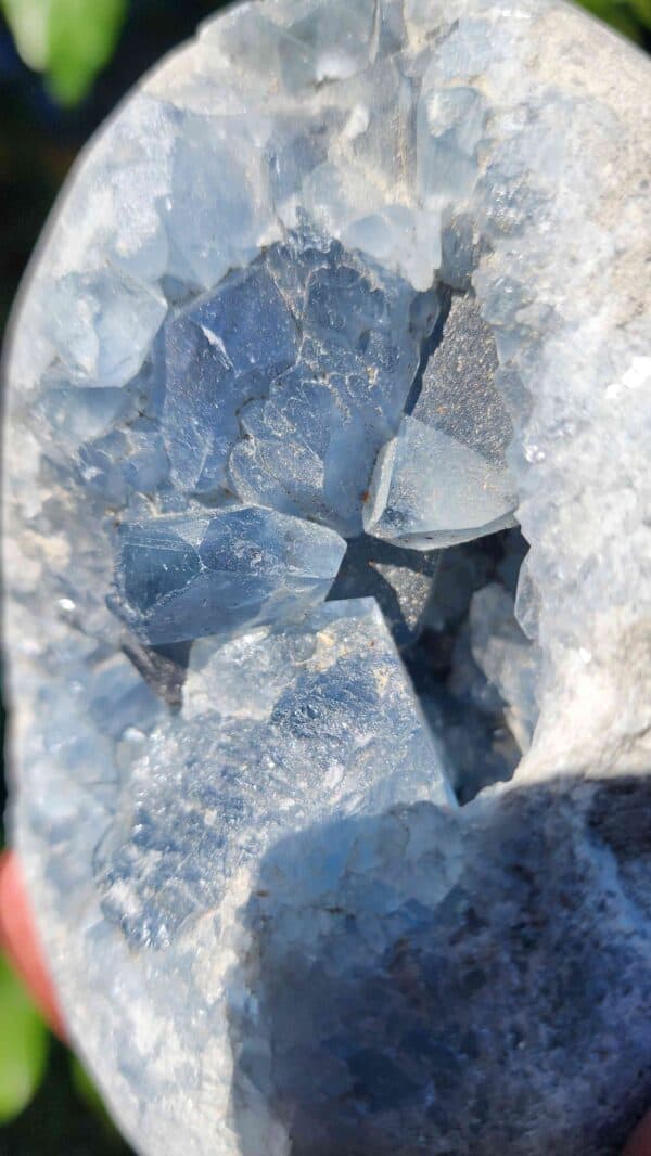 Celestite Crystal Egg - Image 2