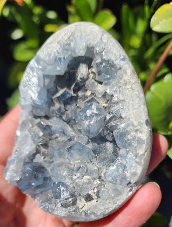 Celestite Crystal Egg - Image 2