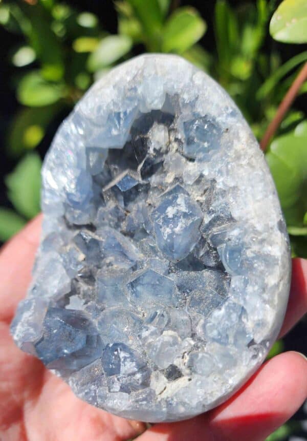 Celestite Crystal Egg - Image 3
