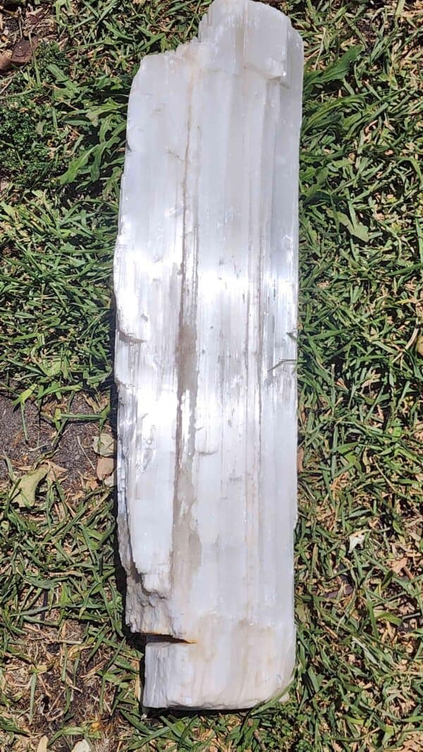 Large Raw Selenite Crystal