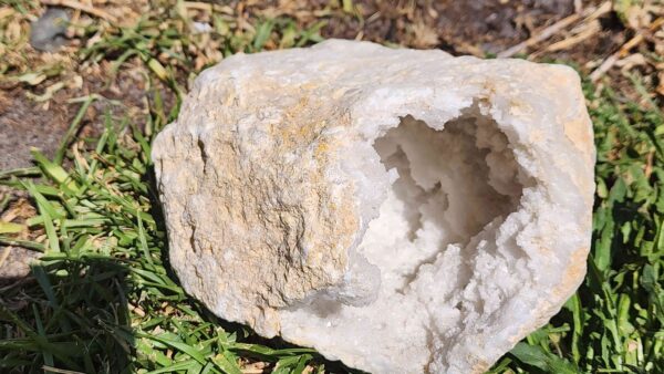 Natural Clear Quartz Full Geode