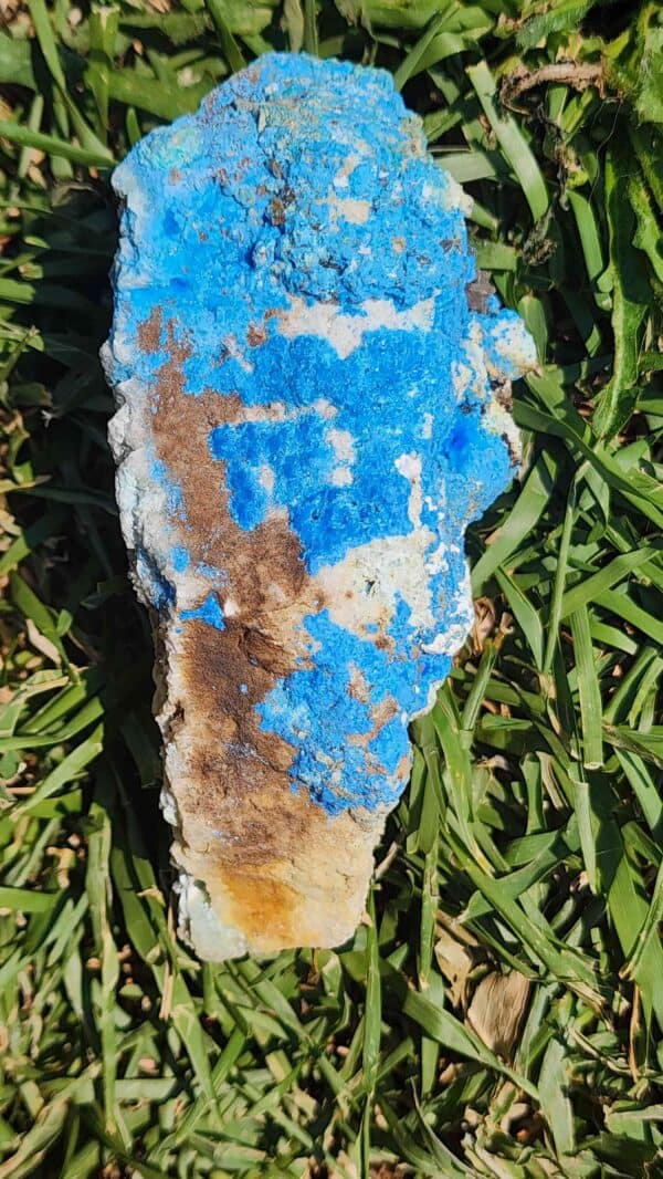 Rare Natural Cyanotrichite Crystal