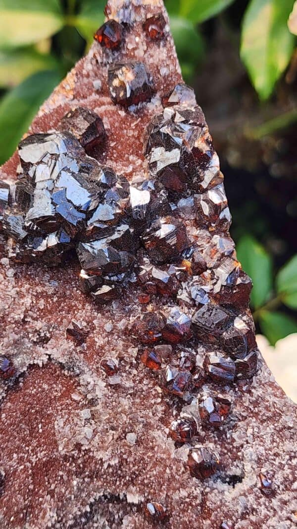 Garnet Crystal Cluster