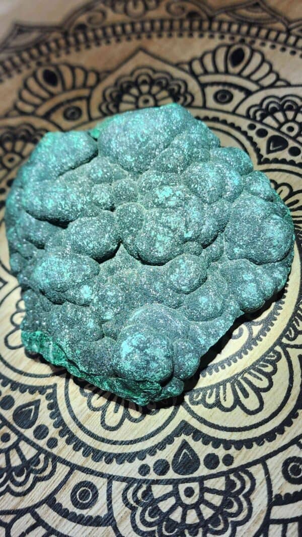 Natural Malachite Cluster