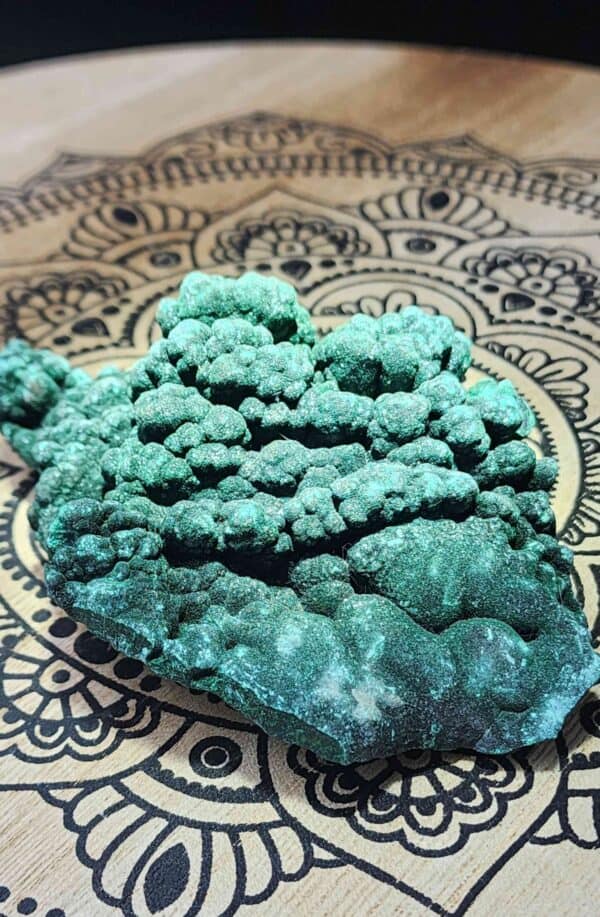 Natural Malachite Cluster