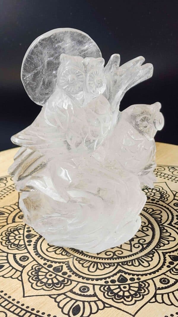 Clear Quartz Crystal Owls - Image 4