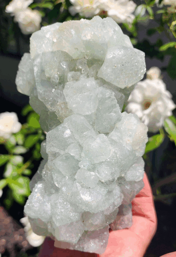 Apophyllite Crystal Cluster - Image 2