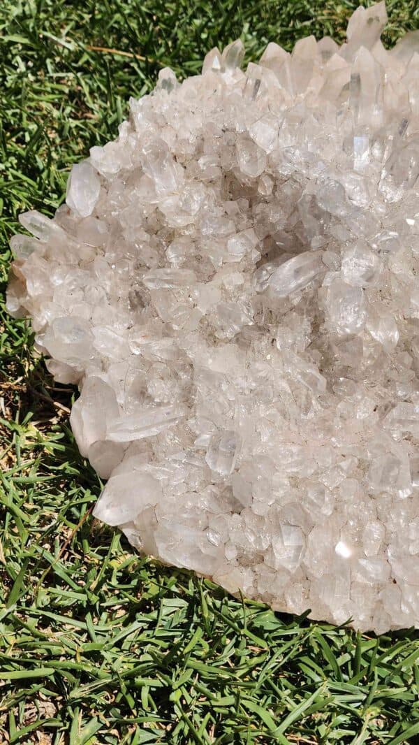 Clear Quartz Crystal Cluster - Image 3