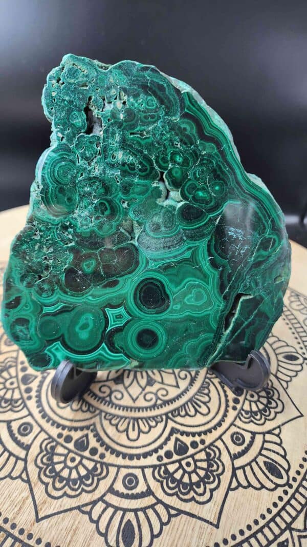 Malachite Crystal Slab