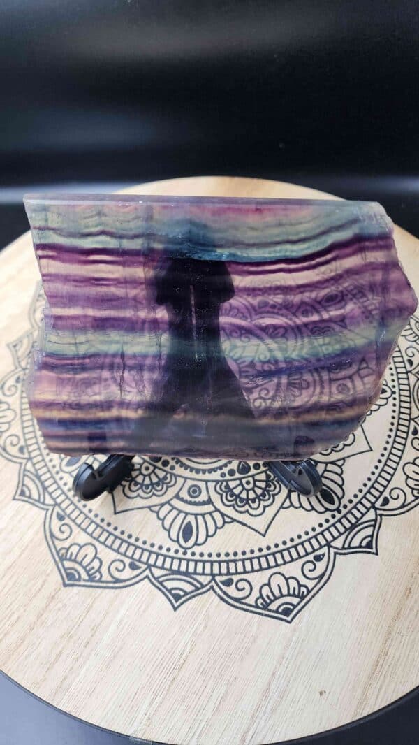 Rainbow Fluorite Slab