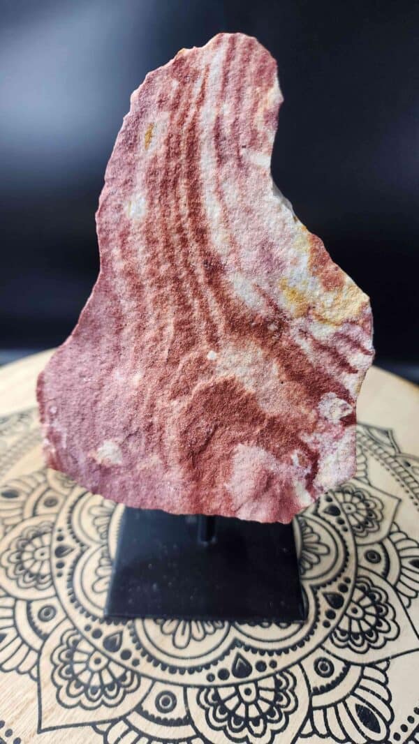 Natural Mookaite Crystal On Stand