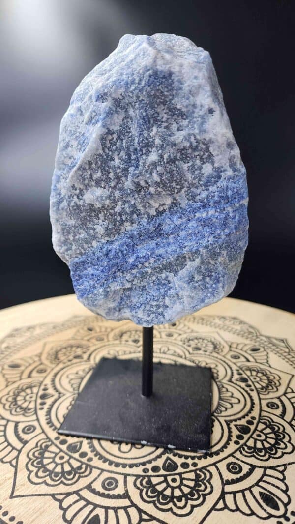 Natural Sodalite Crystal On Stand