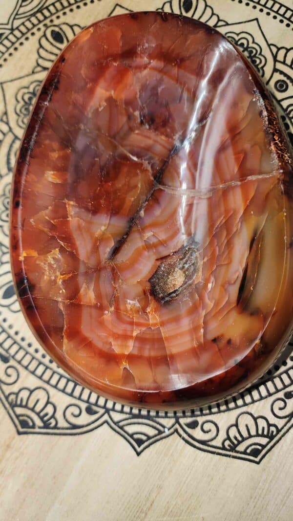Carnelian Crystal Bowl