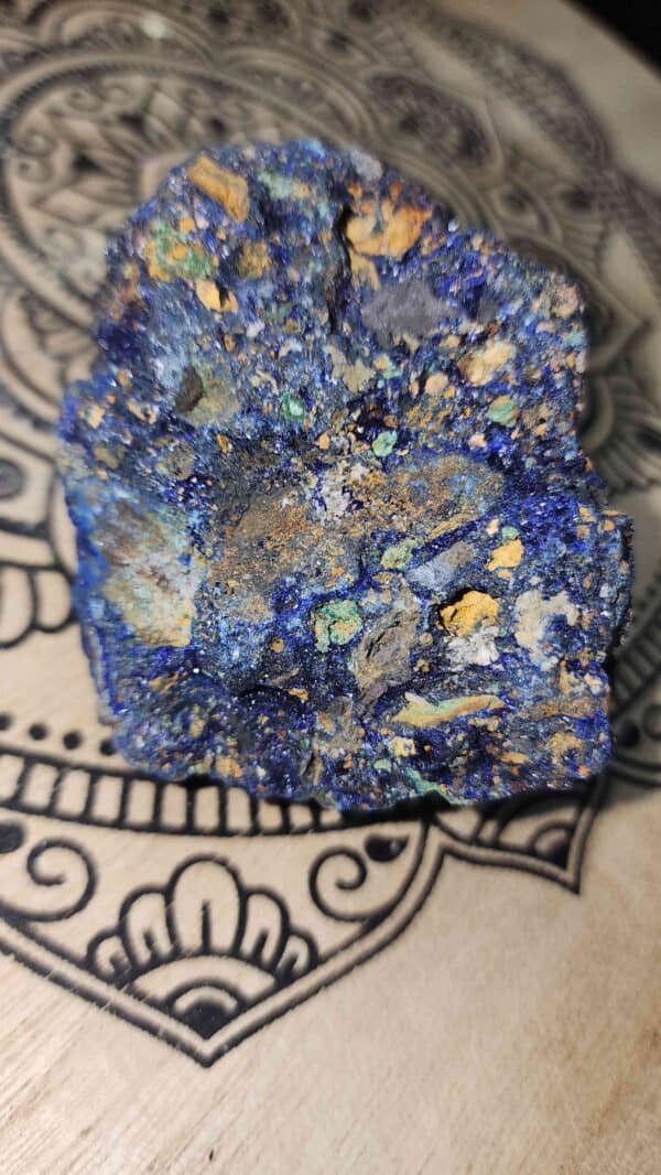 Azurite Malachite Crystal Specimen
