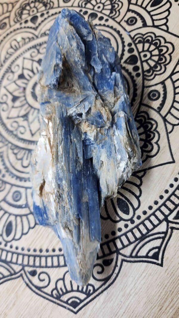 Natural Blue Kyanite Crystal Cluster
