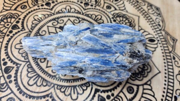 Natural Blue Kyanite Crystal Cluster