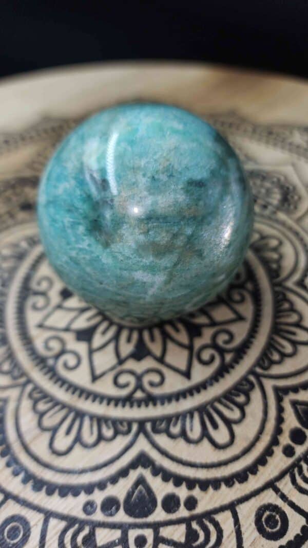 Amazonite Crystal Sphere - Image 2
