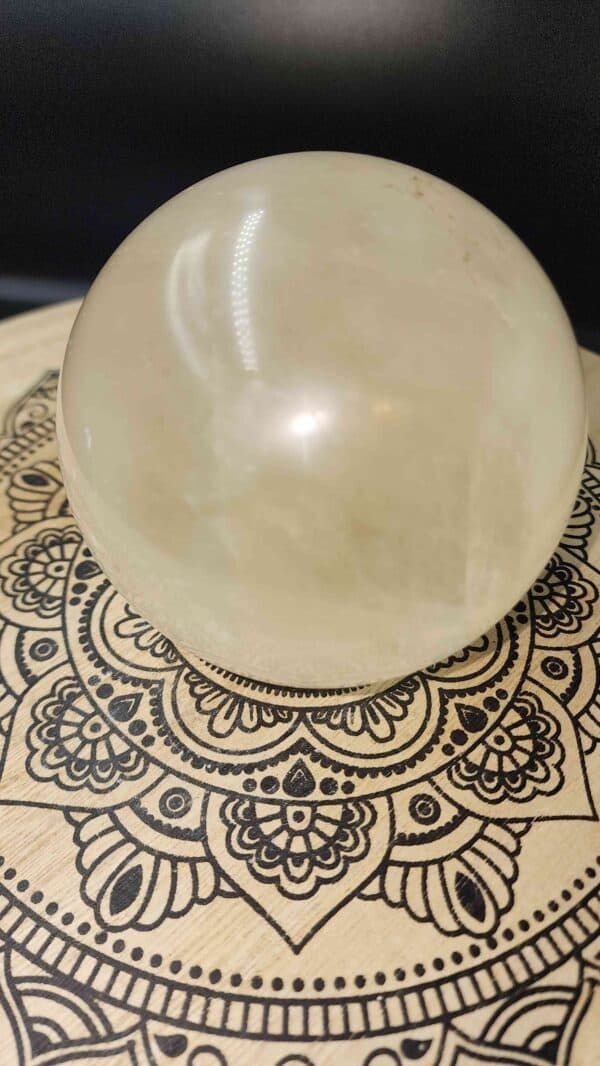 Optical Calcite Crystal Sphere