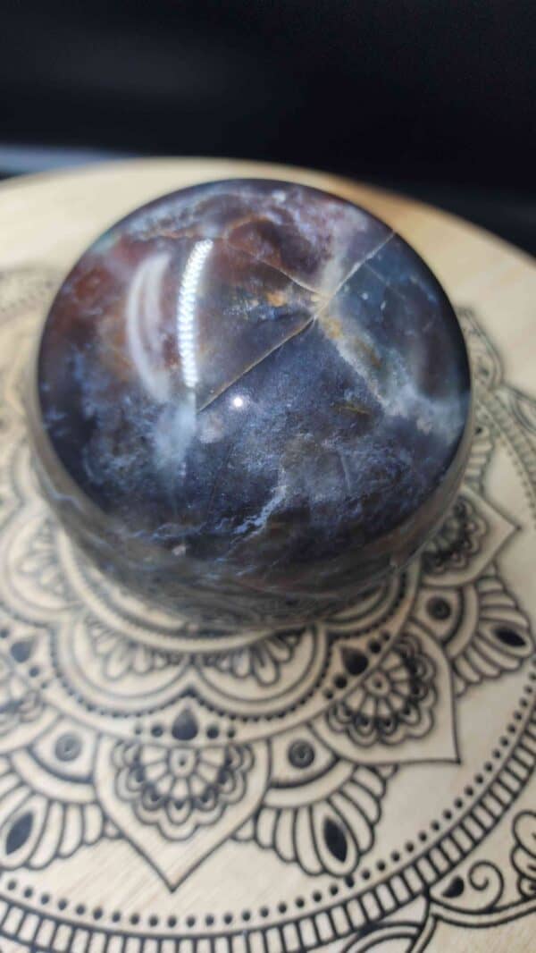 Large Ocean Jasper Crystal Sphere - Image 3