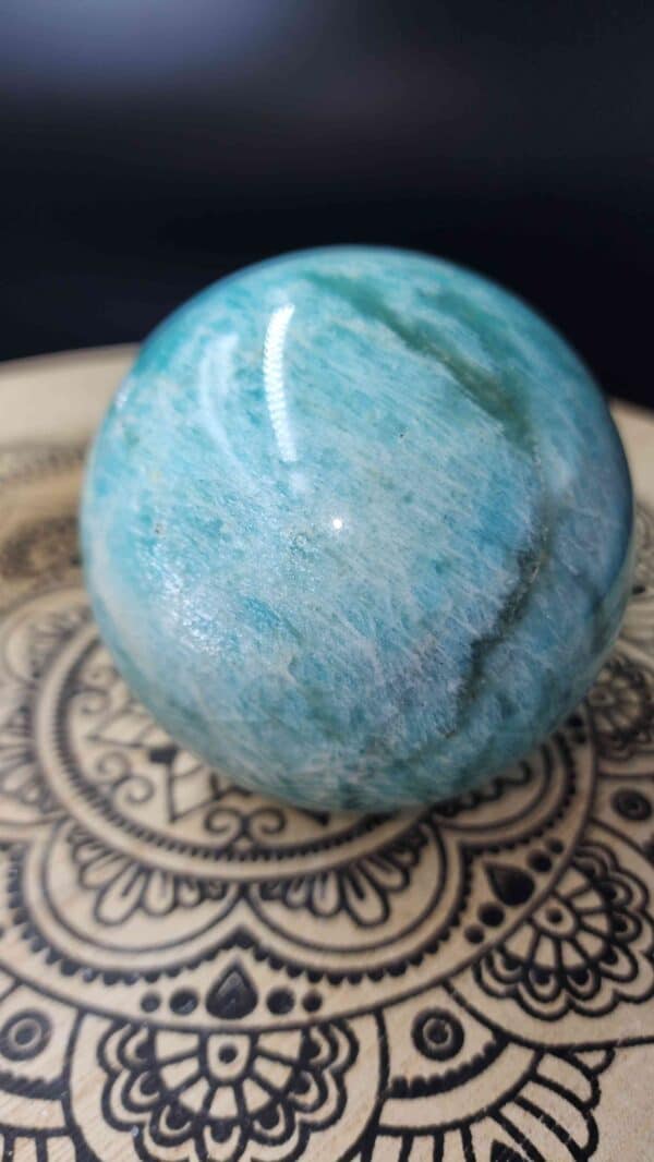 Large Amazonite Crystal Sphere