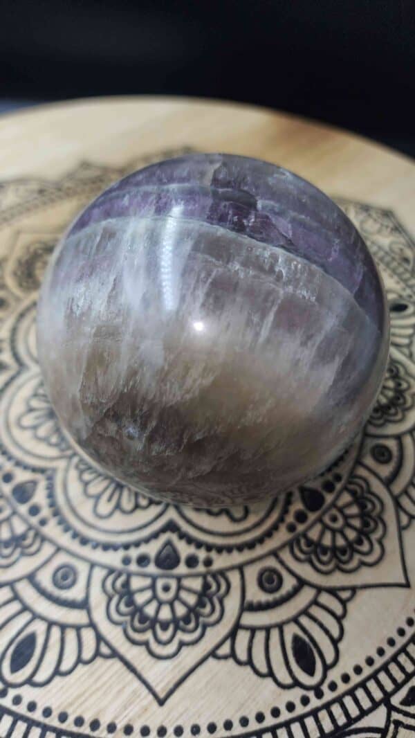 Large Fluorite Crystal Sphere