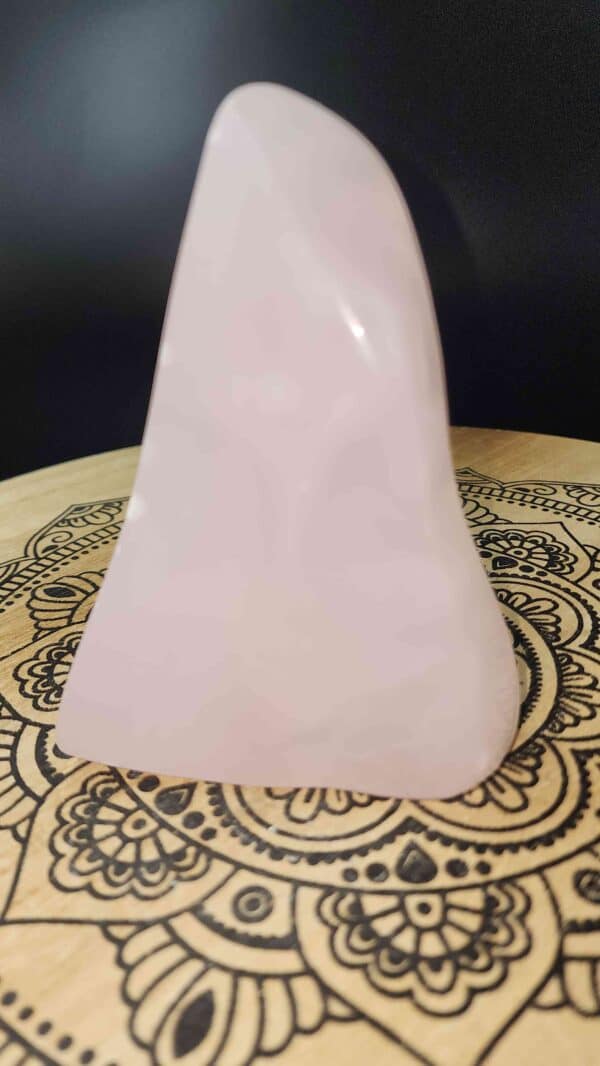 Pink Banded Calcite Crystal Freeform