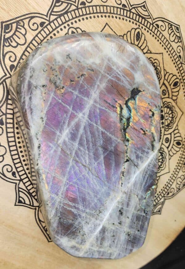 Purple Labradorite Crystal Freeform