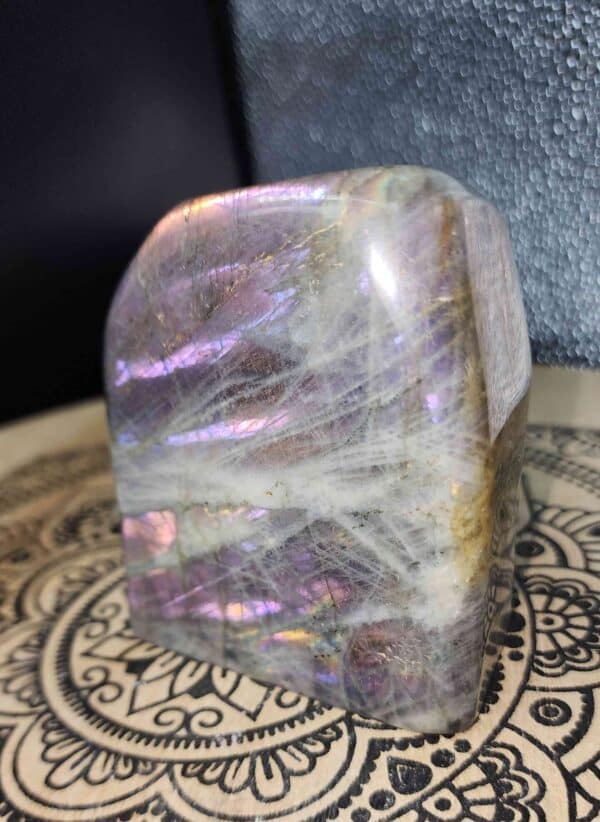 Purple Labradorite Crystal Freeform