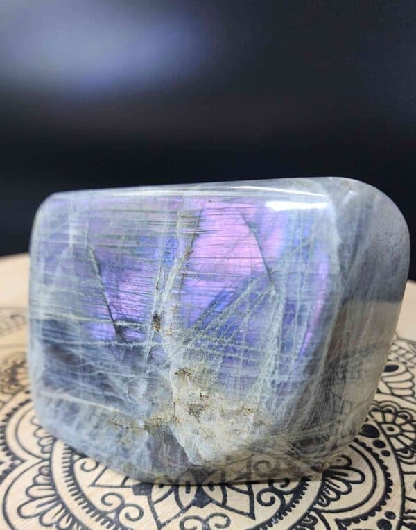 Purple Labradorite Crystal Freeform