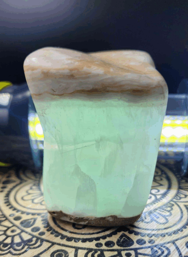 Caribbean Calcite Crystal Freeform