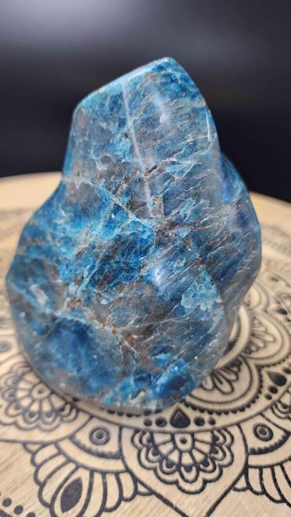 Blue Apatite Crystal Flame - Image 2