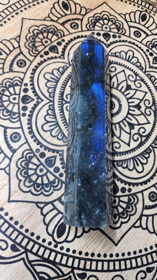 Labradorite Crystal Tower