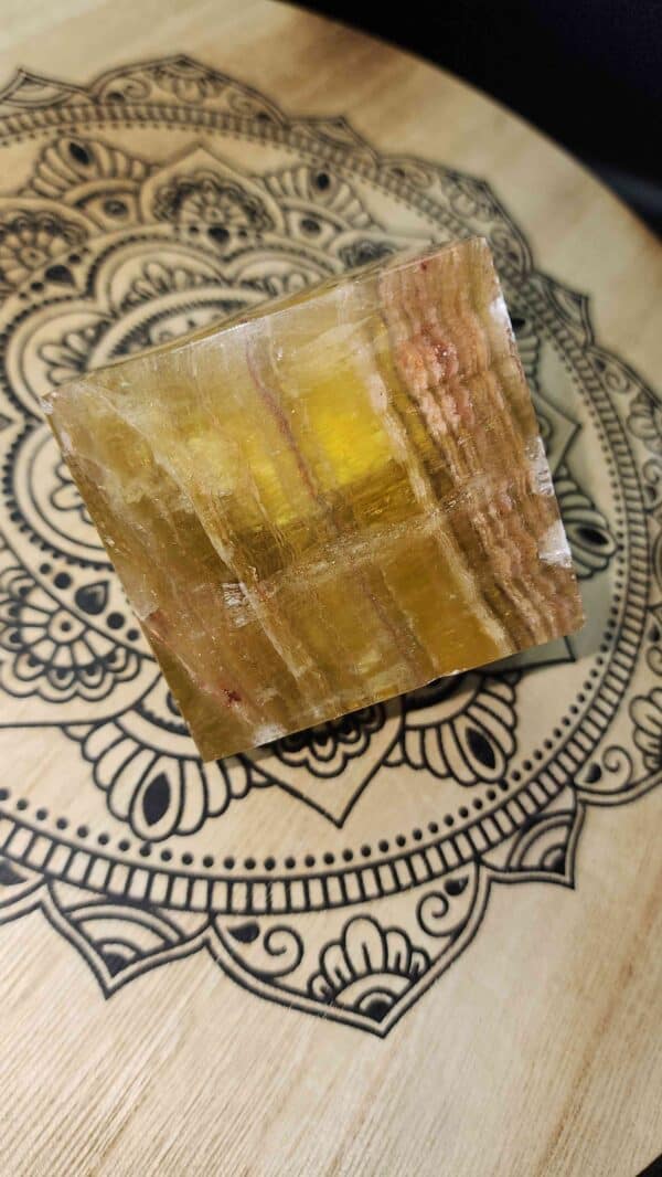 Natural Ocean Jasper Crystal Cube - Image 3