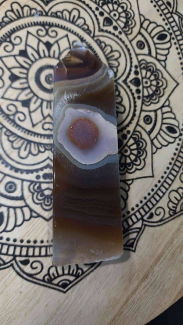 Druzy Agate Crystal Tower - Image 3