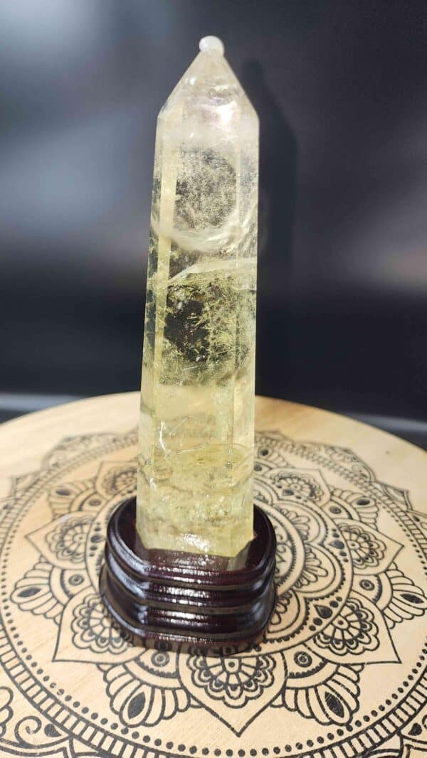 Natural Citrine Crystal Tower