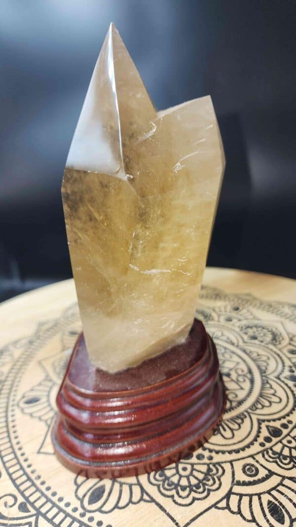 Natural Pure Citrine Crystal Tower