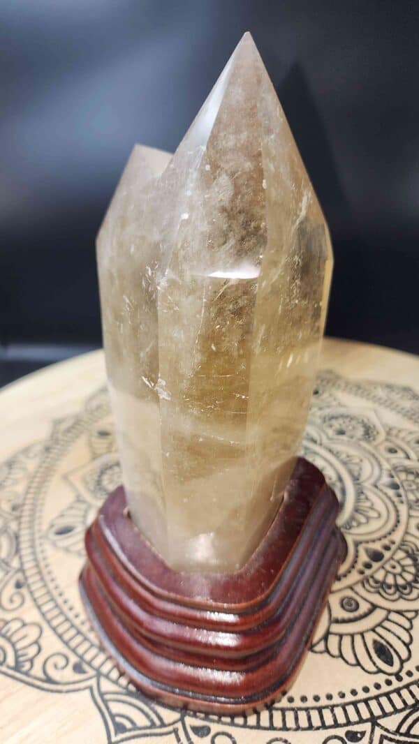 Natural Pure Citrine Crystal Tower - Image 2