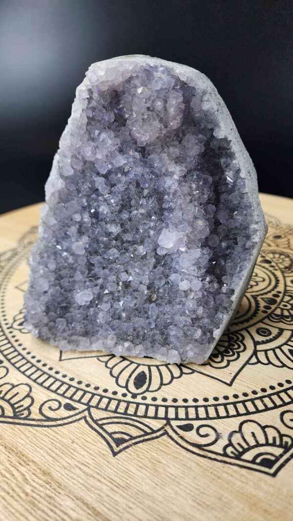 Natural Brazilian Amethyst Crystal Cluster