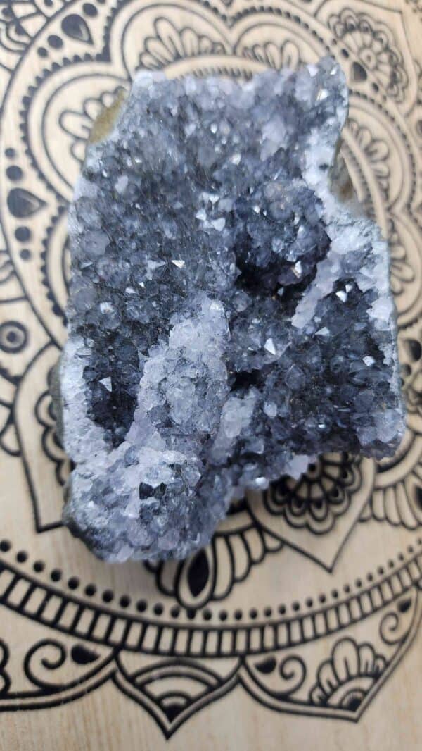 Natural Brazilian Amethyst Crystal Cluster
