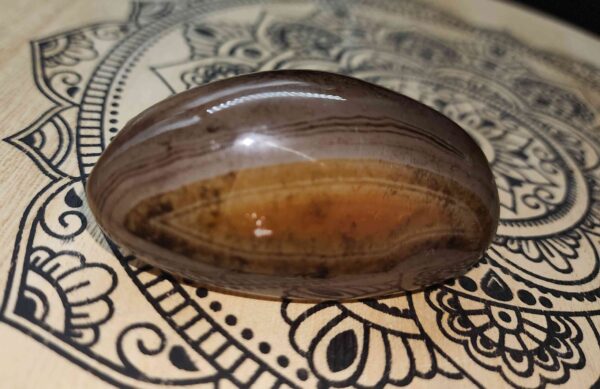 Sardonyx Crystal Palmstone
