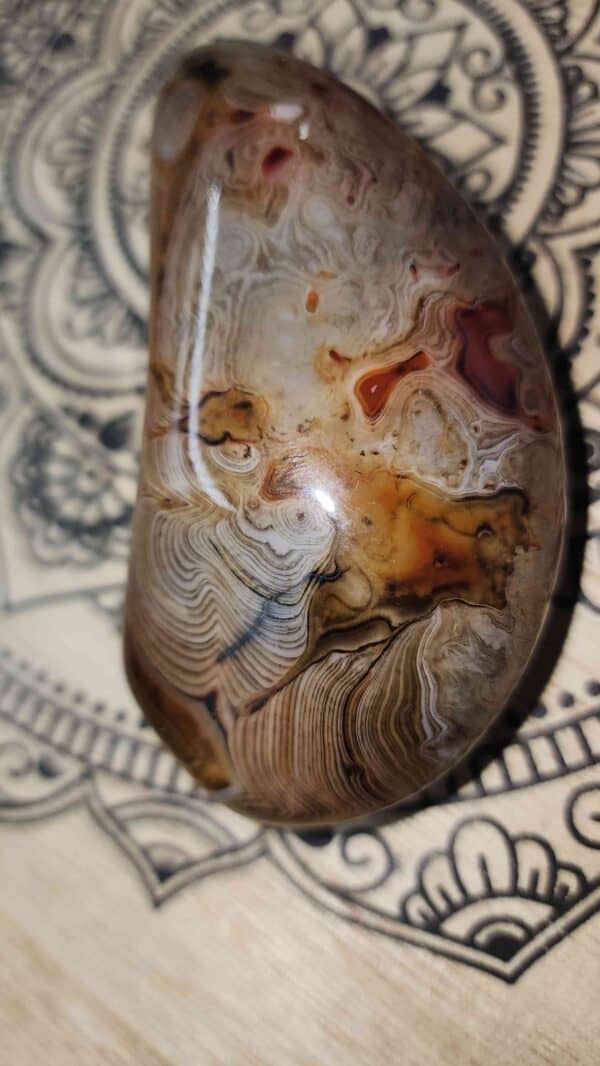 Sardonyx Crystal Palmstone