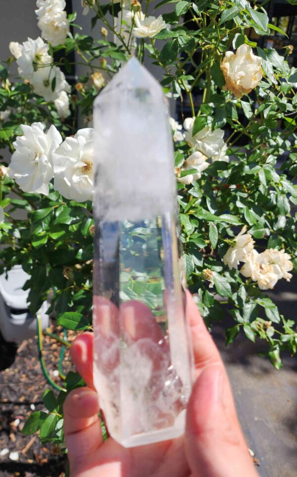 Rare Blue Needle Quartz Tower