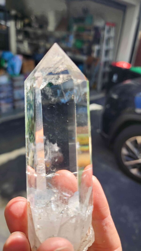 Rare Blue Needle Quartz Tower - Image 2