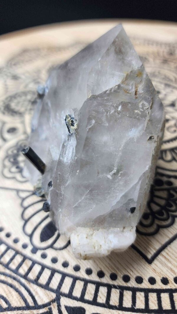 Black Tourmaline In Himalayan Quartz - Image 2