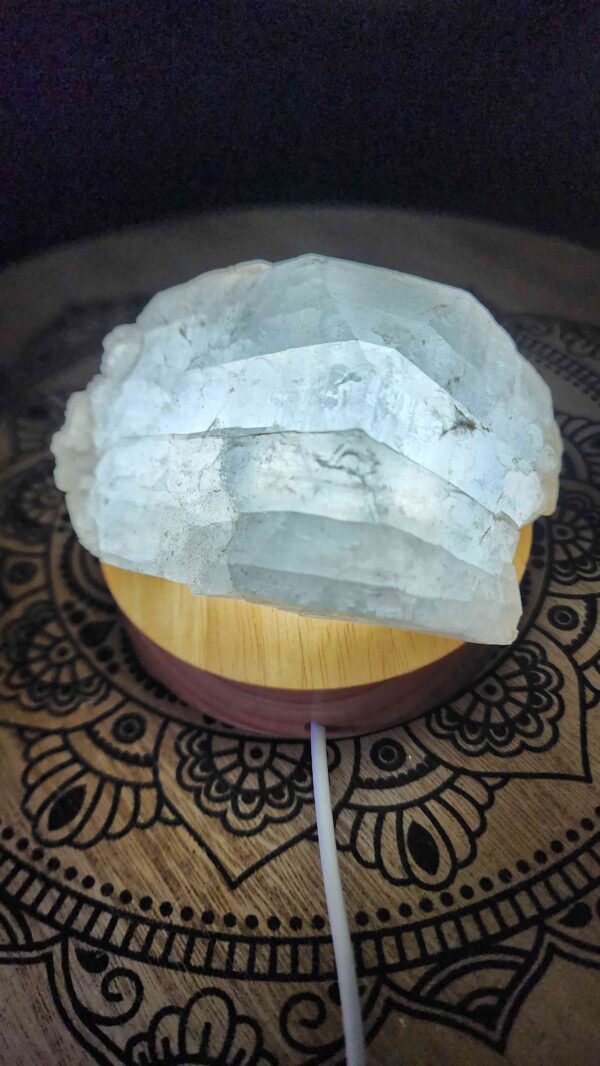 Apophyllite Crystal Lamp - Image 2
